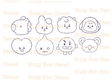 Load image into Gallery viewer, BTS21-set of 8