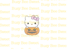 Load image into Gallery viewer, Kitty in pumpkin cutter(new version)