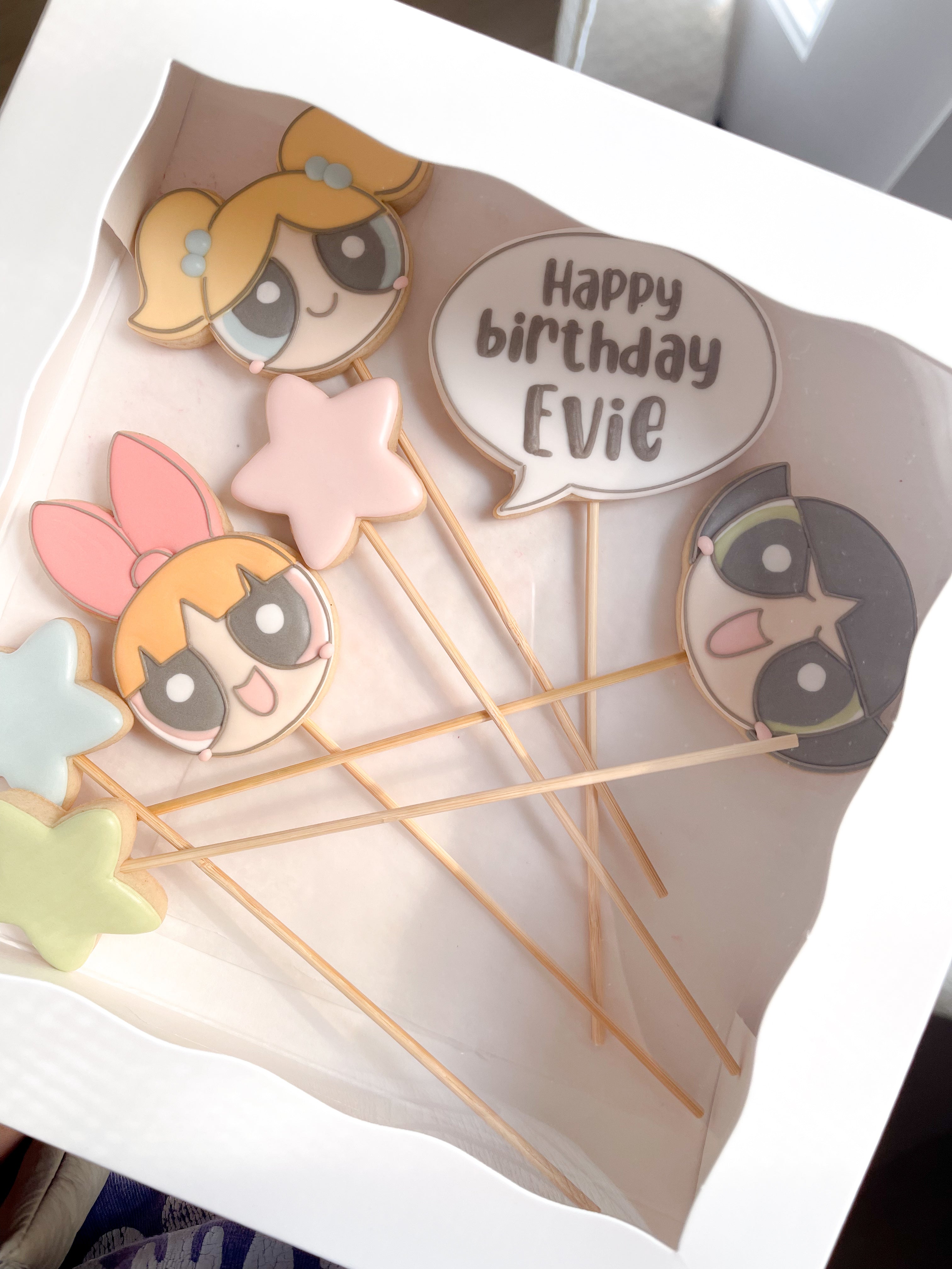 Powerpuff girl cutter set of 3 Busy Bee Sweet