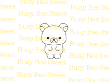 Load image into Gallery viewer, Rilakkuma bear cutter (standing)