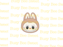 Load image into Gallery viewer, Cute Monster Cutter (head)-round ears- Labubu