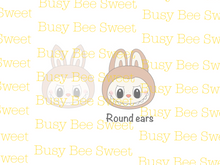 Load image into Gallery viewer, Cute Monster Cutter (head)-round ears- Labubu