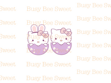 Load image into Gallery viewer, Kitty in eggshell cutter