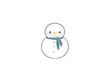 Load image into Gallery viewer, Snowman Cookie Cutter