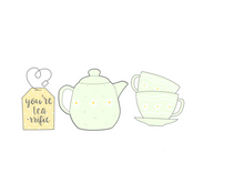 Load image into Gallery viewer, Tea Cup Cutter- single