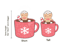 Load image into Gallery viewer, Bathing Gingy Mug Cutter -Tall