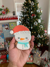 Load image into Gallery viewer, Penguin/Snowman with Santa hat Cutter