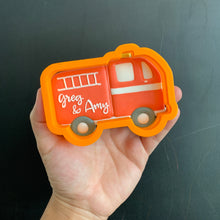 Load image into Gallery viewer, Fire Truck Cookie Cutter