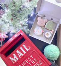 Load image into Gallery viewer, Elf Donuts Box-mail out 12/2
