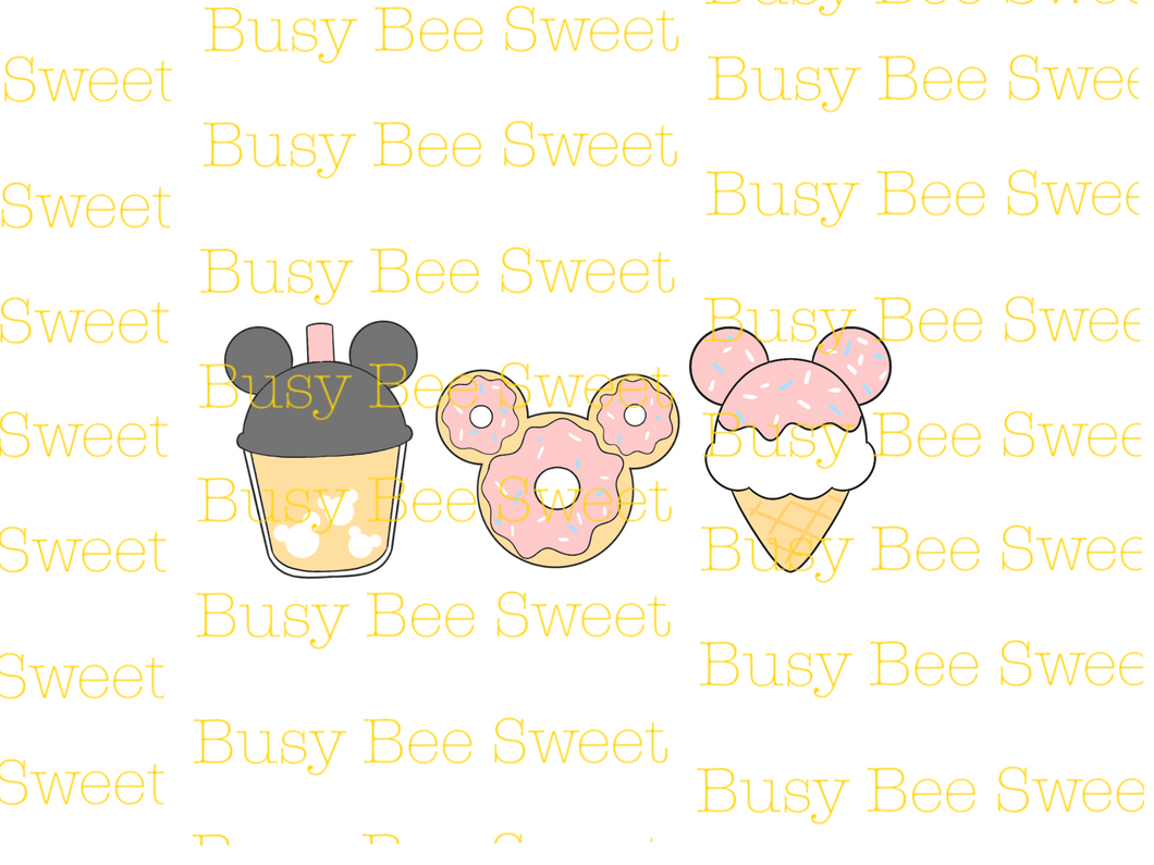 Mickey Treats DIY Printable