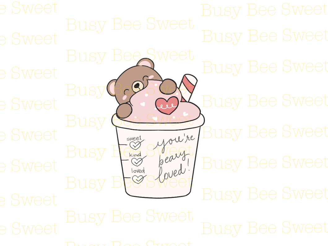 Frap cup with bear cutter