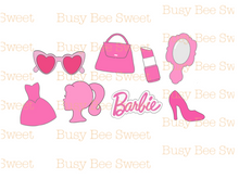 Load image into Gallery viewer, &quot;Barbie&quot; Word Cookie Cutter
