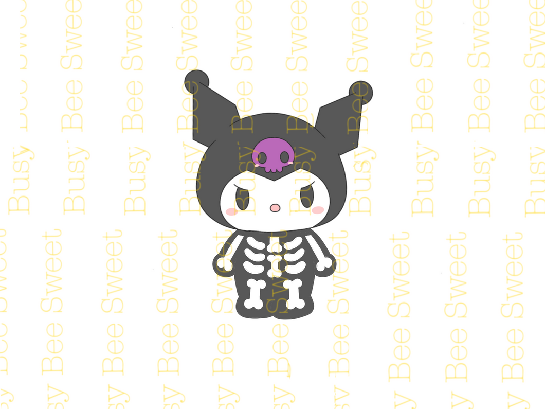Kuromi skeleton cutter