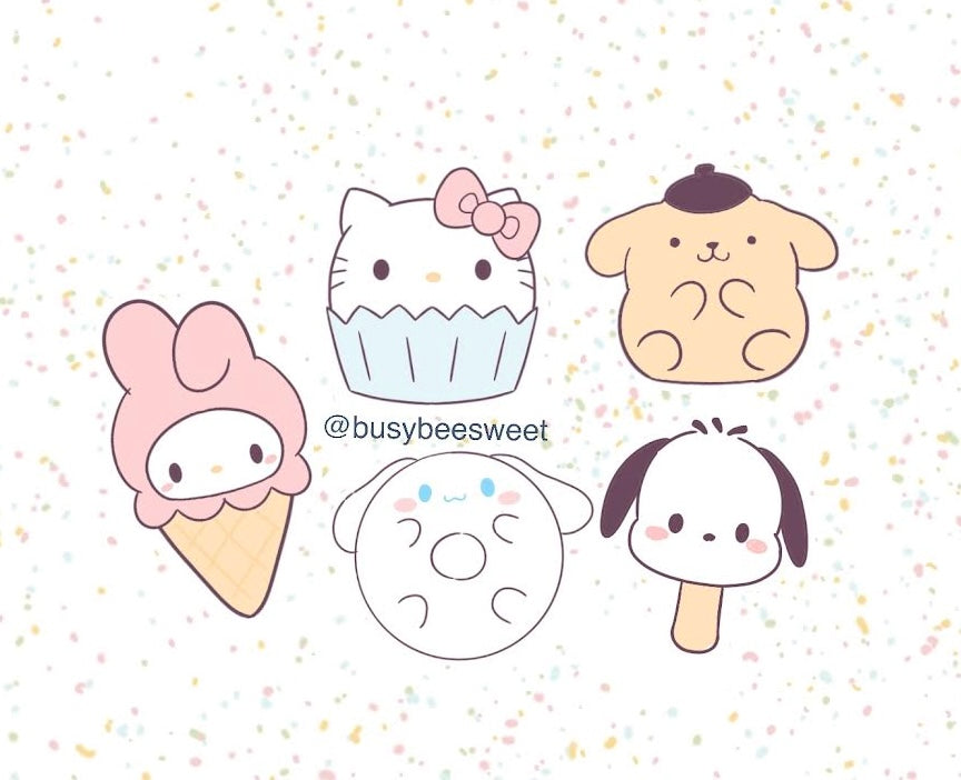 Sanrio cookies decorating class-Sunday 8/4, 10:30AM