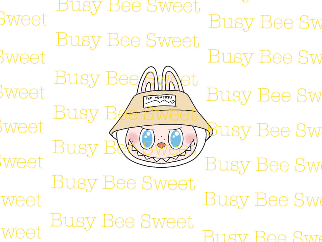 Daisy Cute Monster Cutter (head)-round ears- Labubu