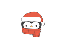 Load image into Gallery viewer, Santa/ Penguin/ Snowman with Scarf Cookie Cutter
