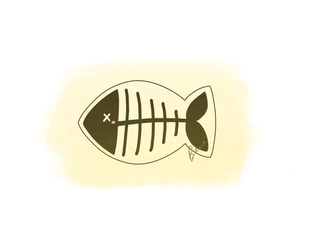 Fish/ Fish Bone Cookie Cutter