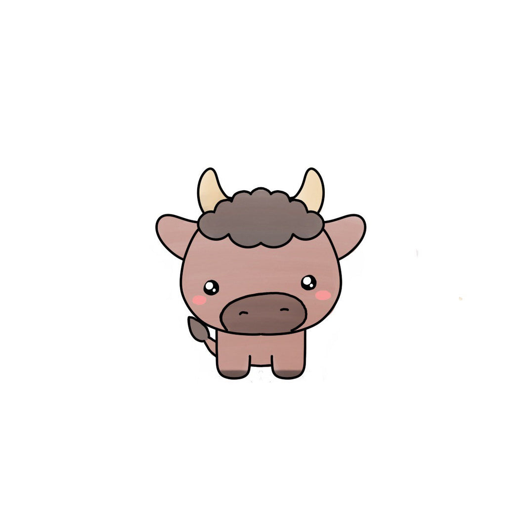 Buffalo/Ox Cookie Cutter